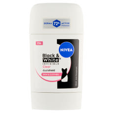 Nivea Black & White Invisible Clear izzadásgátló - 50 ml kisképe