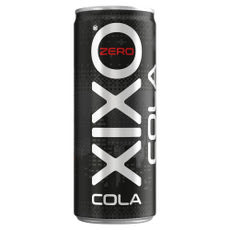 XIXO Cola Zero kólaízű, szénsavas üdítőital édesítőszerekkel - 250 ml kisképe