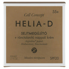 Helia-D Cell Concept sejtmegújító ránctalanító nappali krém 55+ - 50 ml kisképe