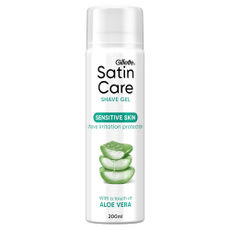 Gillette Satin Care Aloe Vera Glide borotvazselé  - 200 ml kisképe