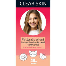 Clear Skin pattanástapasz cuki figurákkal - 48 db kisképe