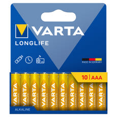 Varta Longlife elem AAA - 10 db kisképe