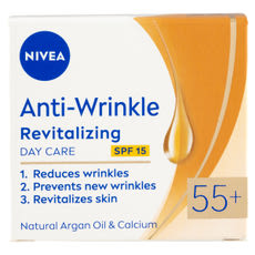 Nivea anti wrinkle 55+ nappali arckrém - 50 ml kisképe