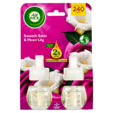 Air Wick Active Fresh elektormos légfrissítő utántöltő bársonyos éji liliom illattal - 38 ml kisképe