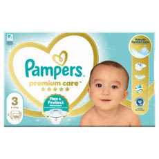Pampers Premium Care Mega Box pelenka 3-as méret, 6-10 kg - 120 db kisképe