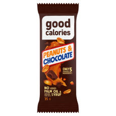 Good Calories szelet földimogyoróval és csokoládéval - 35 g kisképe