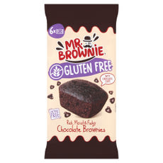 Mr. Brownie gluténmentes csokidarabos brownie - 150 g kisképe