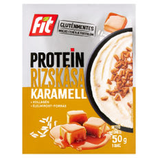 Fit Protein rizskása karamell ízesítéssel - 50 g kisképe