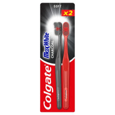 Colgate Max White Charcoal lágy fogkefe - 2 db kisképe