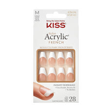 Kiss Salon Acrylic French műköröm - 1 db kisképe