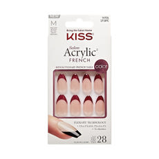 Kiss Salon Acrylic French műköröm - 1 db kisképe