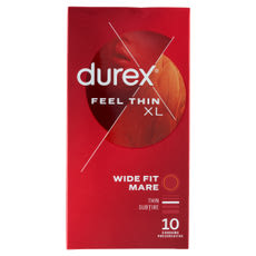 Durex Feel Thin XL óvszer - 10 db kisképe