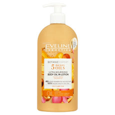 Eveline Botanic Expert tápláló testápoló 5 értékes olajjal - 350 ml kisképe