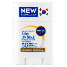 Nivea Sun Satin UV Specialist fényvédő stift SPF50+ - 15 ml kisképe