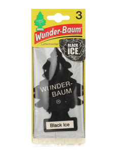 Wunderbaum Black Ice illatosító - 3 db kisképe