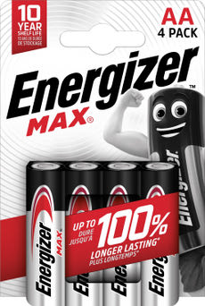 Energizer Max AA ceruzaelem - 4 db kisképe