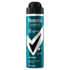 Rexona Men Advanced Protection Invisible Black & White deo spray - 150 ml kisképe