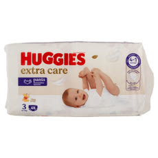 Huggies Extra Care Pants 3 bugyipelenka 6-11 kg - 48 db kisképe