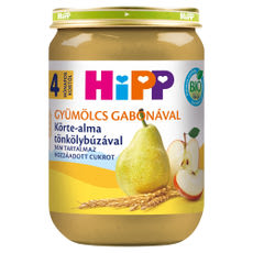 Hipp alma-körte-tönkölybúzával 4 hónapos kortól - 190 g kisképe