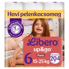 Libero Up&Go bugyipelenka, méret: 6, 15-25 kg - 204 db kisképe