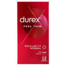 Durex Feel Thin óvszer - 12 db kisképe