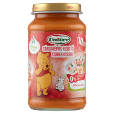 Univer Bébiétel Sárgarépás Rizibizi Csirkehús Ízesítéssel 10 Hónapos Kortól - 220 g kisképe