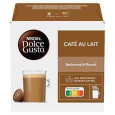 Nescafé Café Au Lait Dolce Gusto kávékapszula - 16 db kisképe