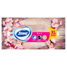 Zewa Deluxe Design dobozos papír zsebkendő 3 rétegű - 150 db kisképe