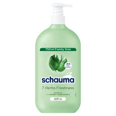 Schauma 7 Herbs Freshness lelapulás elleni sampon zsíros hajra - 750 ml kisképe