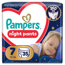 Pampers Night Jumbo Pants bugyipelenka 7-es méret, 15+ kg - 35 db kisképe