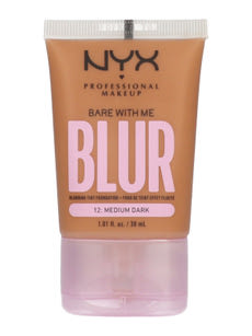 NYX Professional Makeup Bare Wtih Me Blur alapozó /medium dark - 1 db kisképe