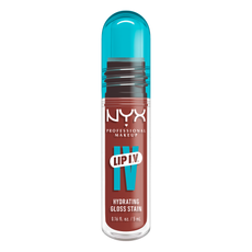 NYX Professional Makeup Lip IV, Hydrating Gloss Stain ajakfény /18 Drippin' Nude - 1 db kisképe