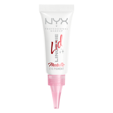NYX Professional Makeup Lid Lingerie Cream Eye Pigment krémes szemhéjfesték /01 Satin Silver - 1 db kisképe