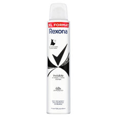 Rexona Invisible deo spray - 200 ml kisképe