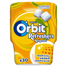 Orbit Refreshers Bottle Tropical rágó - 67 g kisképe
