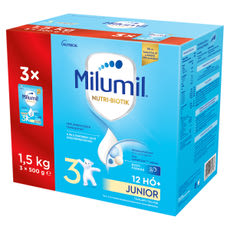 Milumil 3 Junior vanília ízű ital 12 hónapos kortól - 1500 g kisképe