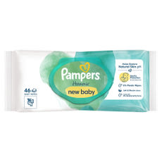 Pampers Harmonie New Baby törlőkendő - 46 db kisképe