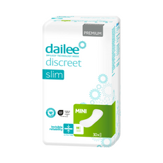 Dailee Discreet Premium Slim Mini inkontinencia betét – 30 db kisképe