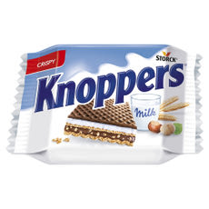 Knoppers töltött ostya kakaós tejbevonóval - 25 g kisképe