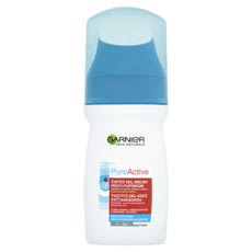 Garnier Skin Naturals Pure Active tisztító gél-kefe pattanásokra - 150 ml kisképe