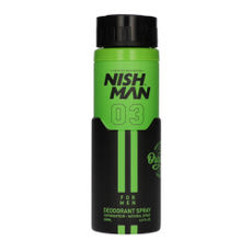 Nish Man 03 deo spray - 200 ml kisképe