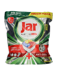Jar Platinum Plus All-in-One Lemon gépi mosogatókapszula - 102 db kisképe