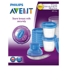 Philips Avent anyatejtároló poharak 180 ml-es - 10 db kisképe