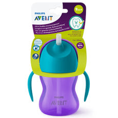 Philips Avent SCF796/02 Bendy szívószálas itatópohár 9 hónapos kortól 200 ml - 1 db kisképe