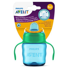 Philips Avent Varázsitató itatópohár védőkupakkal és fülekkel 6 hónapos kortól 200 ml-es - 1 db kisképe