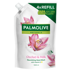 Palmolive Naturals Milk & Orchid folyékony szappan utántöltő - 1000 ml kisképe