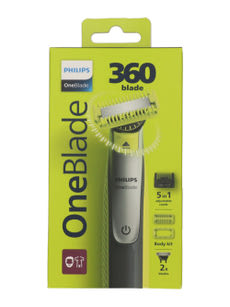 Philips OneBlade 360 Face + Body QP2834/23 hibrid borotva - 1 db kisképe