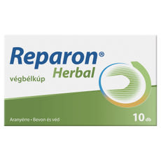 Reparon Herbal végbélkúp - 10 db kisképe