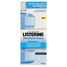 Listerine Professional Fresh Breath+ szájvíz - 500 ml kisképe