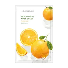 Nature Republic Real Nature vitalizáló maszk narancs kivonattal - 23 ml kisképe